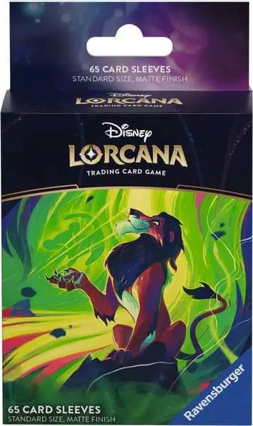 Disney Lorcana: Sleeves 65 Count - Scar