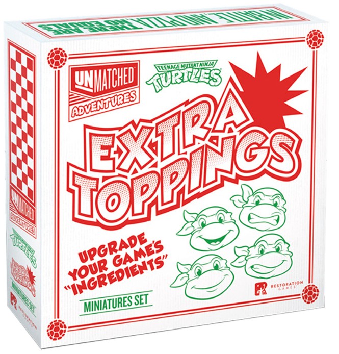 Unmatched Adventures: Teenage Mutant Ninja Turtles Extra Toppings Mini Pack