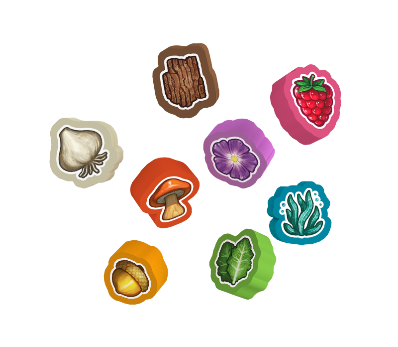 Wild Gardens: Premium Wooden Ingredients