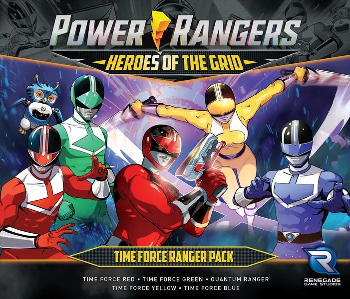 Power Rangers: Heroes Of The Grid - Time Force Ranger Pack