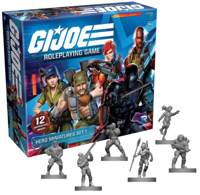 G.I. Joe RPG: Hero Miniatures Set 1