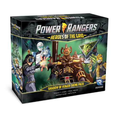 Power Rangers: Heroes Of The Grid - Shadow Of The Venjix Theme Pack