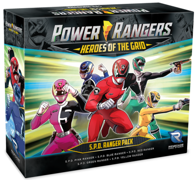 Power Rangers: Heroes Of The Grid - S.P.D. Ranger Pack
