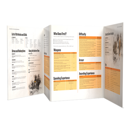 Hunter: The Reckoning 5E RPG - Storytellers Screen And Toolkit
