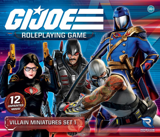 G.I. Joe RPG: Villain Miniatures Set 1