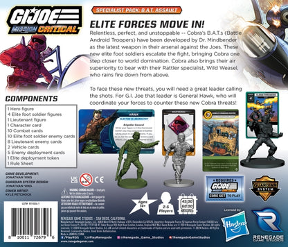 G.I. Joe Mission Critical: Specialist Pack - B.A.T. Assault