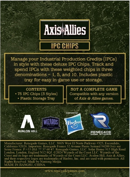 Axis & Allies: IPC Chips