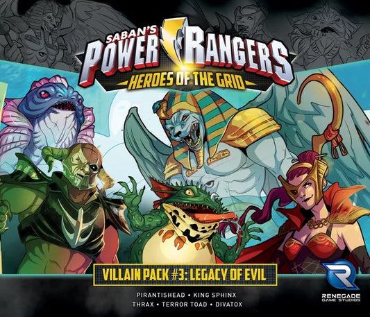 Power Rangers: Heroes Of The Grid - Villain Pack #3 Legacy Of Evil