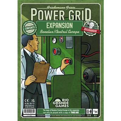 Power Grid Recharged: Benelux/Central Europe Expansion
