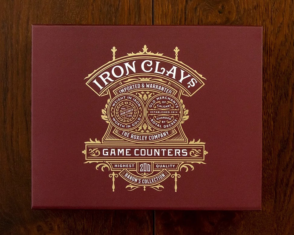 Iron Clay: Set Of 200 Chips