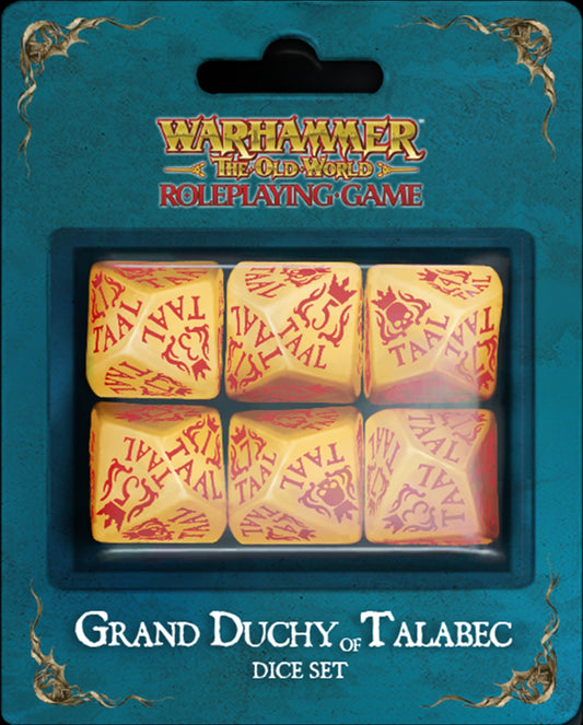 Warhammer RPG: The Old World Grand Duchy Of Talabec Dice Set