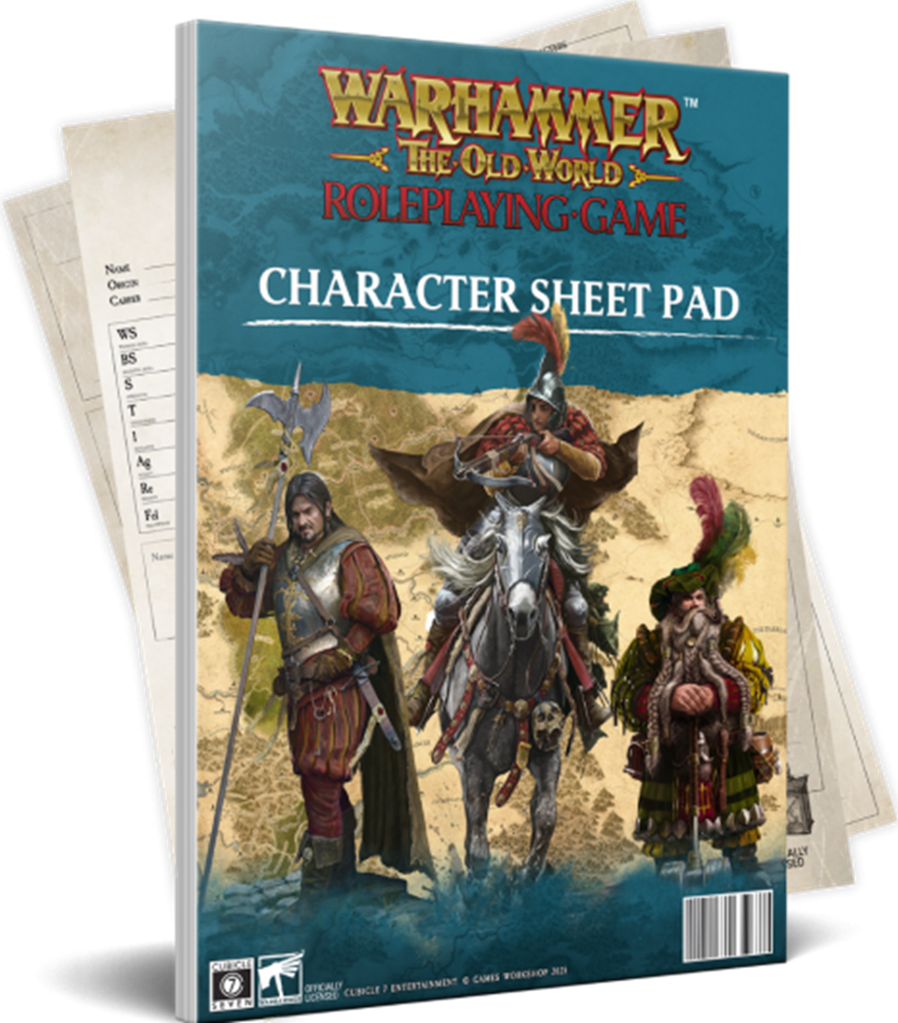 Warhammer RPG: The Old World Character Sheets