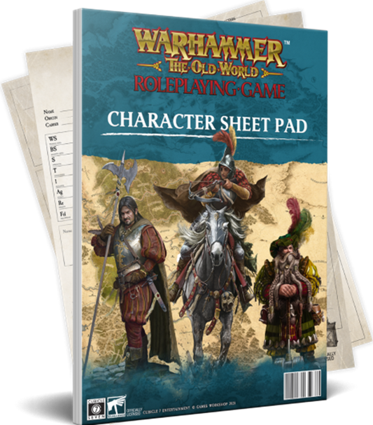 Warhammer RPG: The Old World Character Sheets