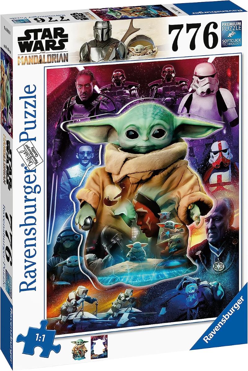 Star Wars: Jigsaw Puzzle 776 Piece - The Mandalorian Grogu's Journey