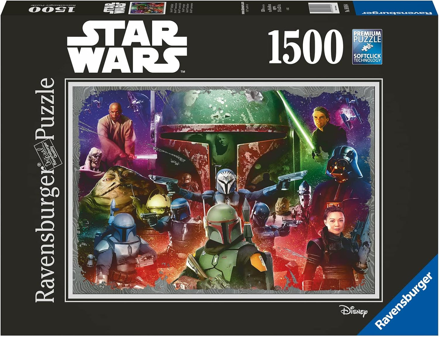 Star Wars: Jigsaw Puzzle 1500 Piece - Boba Fett Bounty Hunter