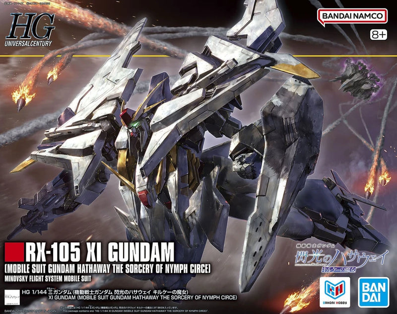 HG 1/144 Xi Gundam (Mobile Suit Gundam Hathaway The Sorcery Of Nymph Circe)