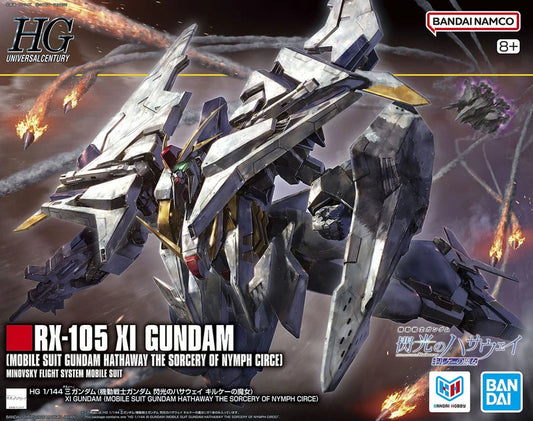HG 1/144 Xi Gundam (Mobile Suit Gundam Hathaway The Sorcery Of Nymph Circe)