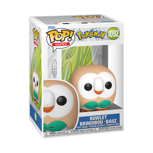 Pop Games: Pokemon Rowlet Figure