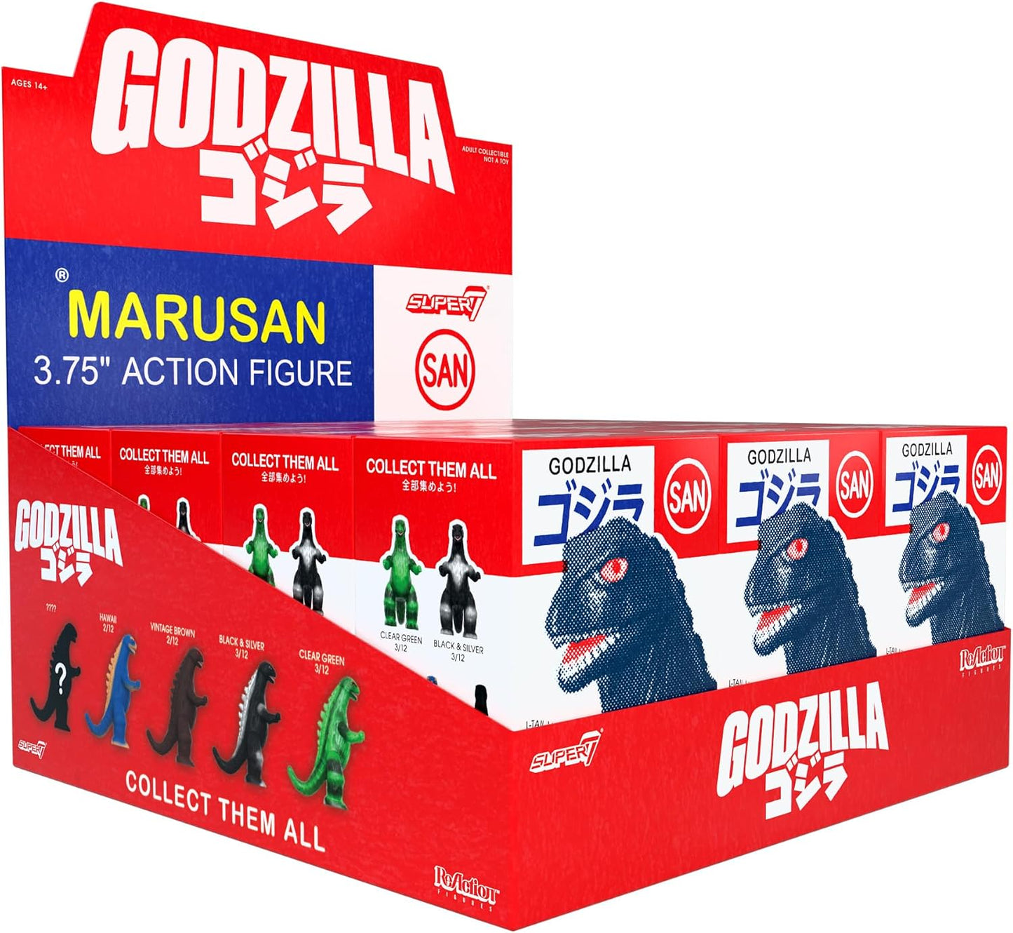 Shogun Toho: Marusan Godzilla Wave 6 Blind Box