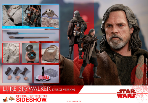 Hot Toys: Star Wars The Last Jedi 1:6 Figure - Luke Skywalker Deluxe Version