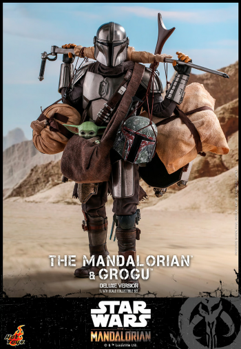 Hot Toys: Star Wars The Mandalorian™ Season 2 Deluxe 1:6 Scale Figures - Mandalorian™ & Grogu™