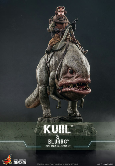 Hot Toys: Star Wars The Mandalorian™ 1:6 Scale Figure - Kuiil™ & Blurrg™