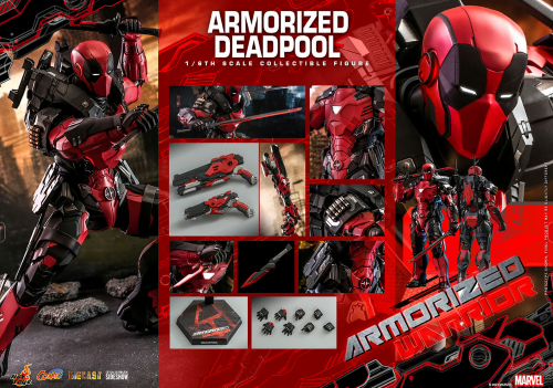 Hot Toys: 1:6 Scale Figure - Armorized Deadpool
