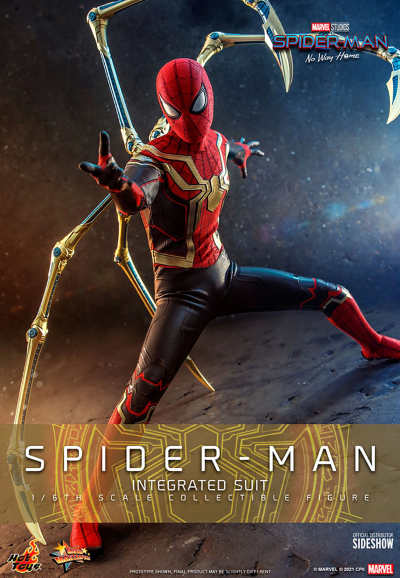 Hot Toys: Spider-Man No Way Home  1:6 Scale Figure - Spider-Man (Integrated Suit)