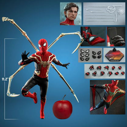 Hot Toys: Spider-Man No Way Home  1:6 Scale Figure - Spider-Man (Integrated Suit)