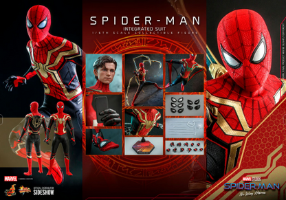 Hot Toys: Spider-Man No Way Home  1:6 Scale Figure - Spider-Man (Integrated Suit)