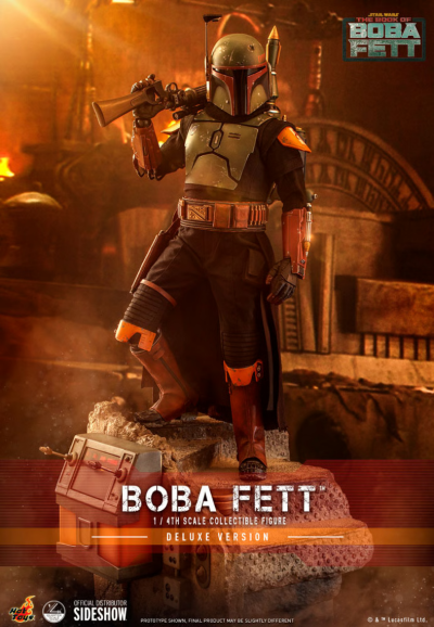 Hot Toys: Star Wars The Book of Boba Fett Quarter Scale Figure - Boba Fett Deluxe Edition