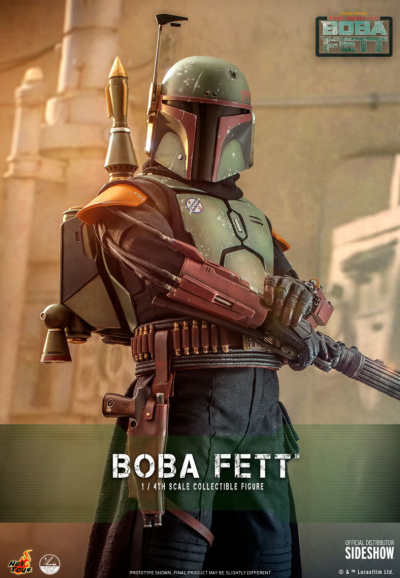 Hot Toys: Star Wars The Book of Boba Fett Quarter Scale Figure - Boba Fett Collector Edition