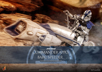 Hot Toys: Star Wars The Clone Wars™ 1:6 Scale Figure - Commander Appo With BARC Speeder