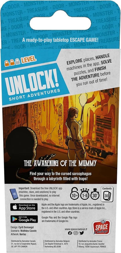 Unlock!: Short Adventure #2 - The Awakening Of The Mummy