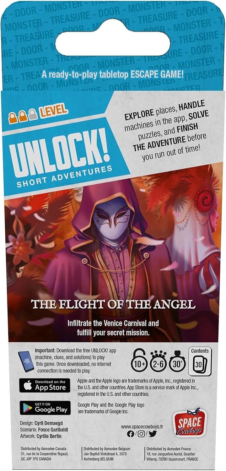 Unlock!: Short Adventure #3 - The Flight Of The Angel