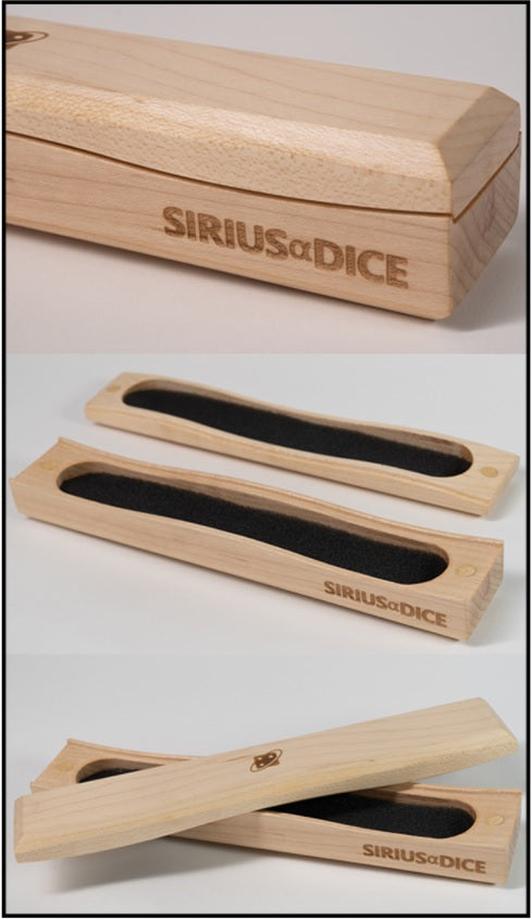 Sirius Dice: Wooden Dice Vault - 8" Maple