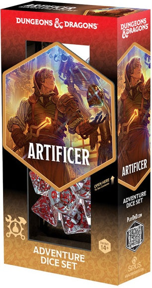 Dungeons & Dragons: Adventure Dice Set - Artificer Clear