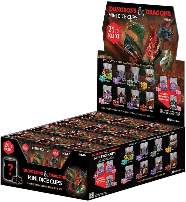 Dungeons & Dragons: Mini Dice Cups Blind Box