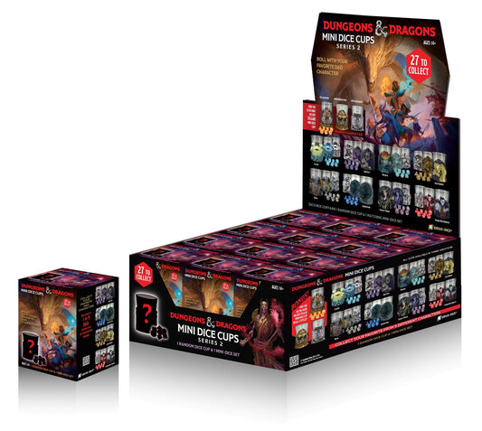 Dungeons & Dragons: Mini Dice Cups Series 2 Blind Box