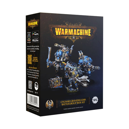 Warmachine: Cygnar - Gravediggers Battlegroup Box