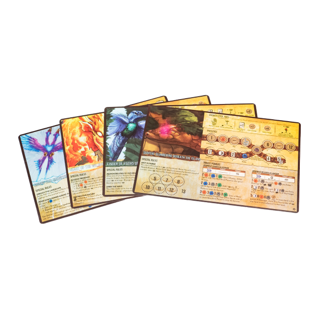 Spirit Island: Feather And Flame Foil Panels