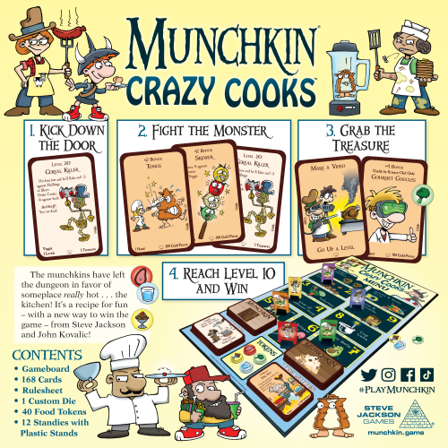 Munchkin Crazy Cooks