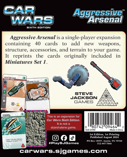 Car Wars (Sixth Edition): Aggressive Arsenal