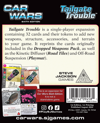 Car Wars (Sixth Edition): Tailgate Trouble