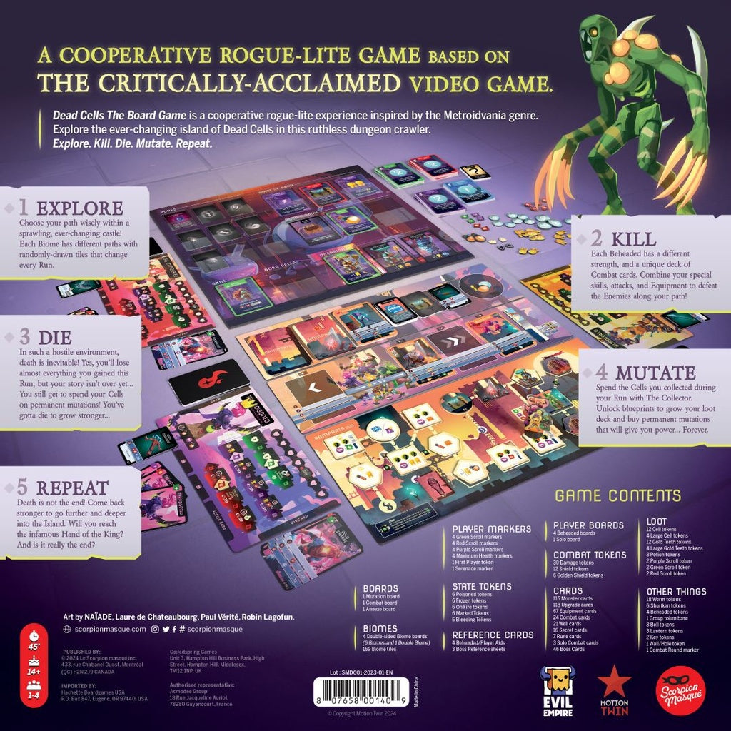 Dead Cells: The Rogue-Lite Board Game