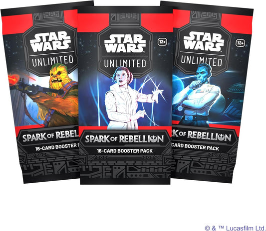 Star Wars Unlimited: Spark Of Rebellion Booster Pack