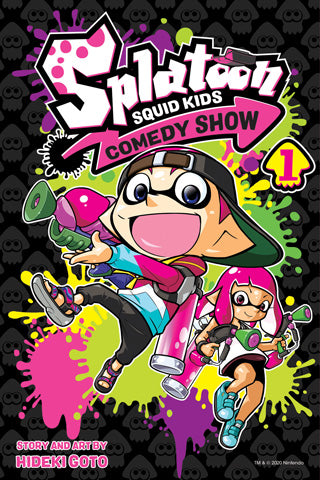 Splatoon Squid Kids Comedy Show Graphic Novel Volume 01