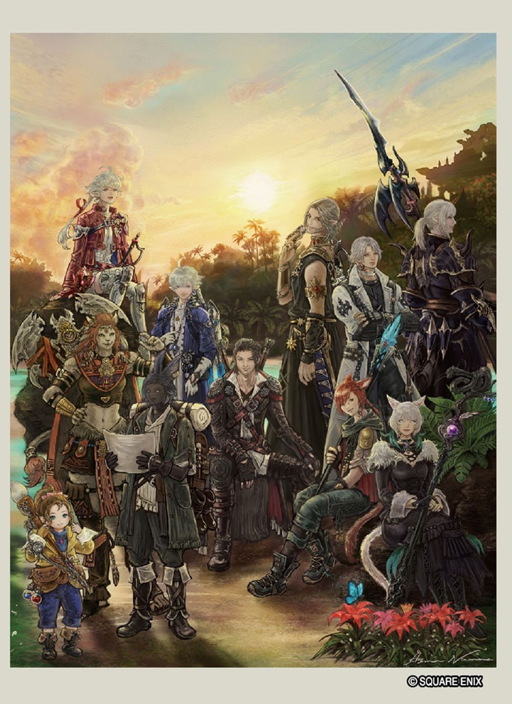 Final Fantasy TCG: Series 2 Card Sleeves 100 Count - FFXIV