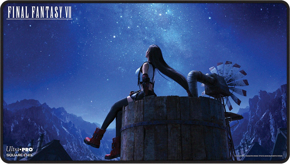Final Fantasy VII: Playmat - Tifa Lockhart