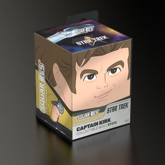 Squaroes: Collectors Box - Paramount Star Trek The Original Series Captain Kirk